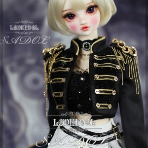 娃娃衣服 Pre-order Golden-noir Full set