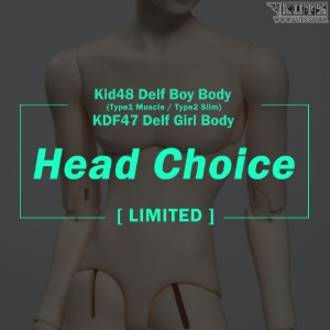 娃娃 Kid 47&amp;48 Delf Limited Head Choice