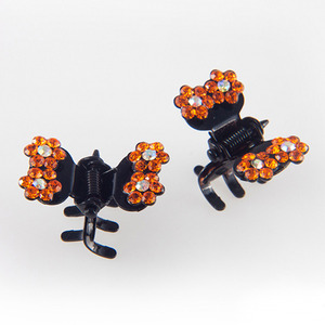 娃娃饰品 CUBIX TWIN CLAWCLIP PIN SETORANGE