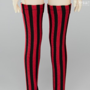 娃娃饰品 KDF Stripe Stocking Red
