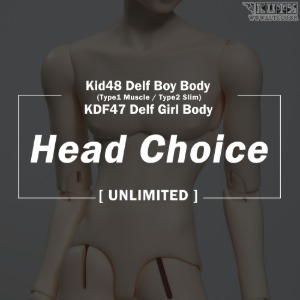 娃娃 Kid 47&amp;48 Delf Head Choice Dealer-only product