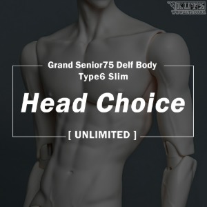 娃娃 Grand Senior75 Delf Type6 Doll Head Choice