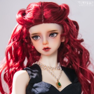 娃娃假发 SDW 608 Velvet Red