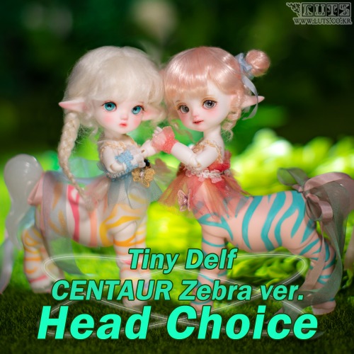 娃娃 Tiny Delf CENTAUR Zebra ver. Limited Head Choice