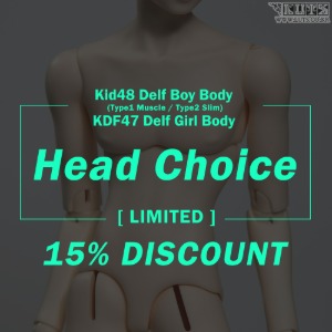 娃娃 Kid 47&amp;48 Delf Limited Head Choice 15% OFF