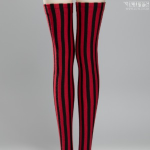 娃娃饰品 SDF Length Stripe Stocking Red