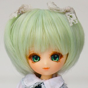 娃娃眼珠 Parabox Ribbon Bob Cut mint